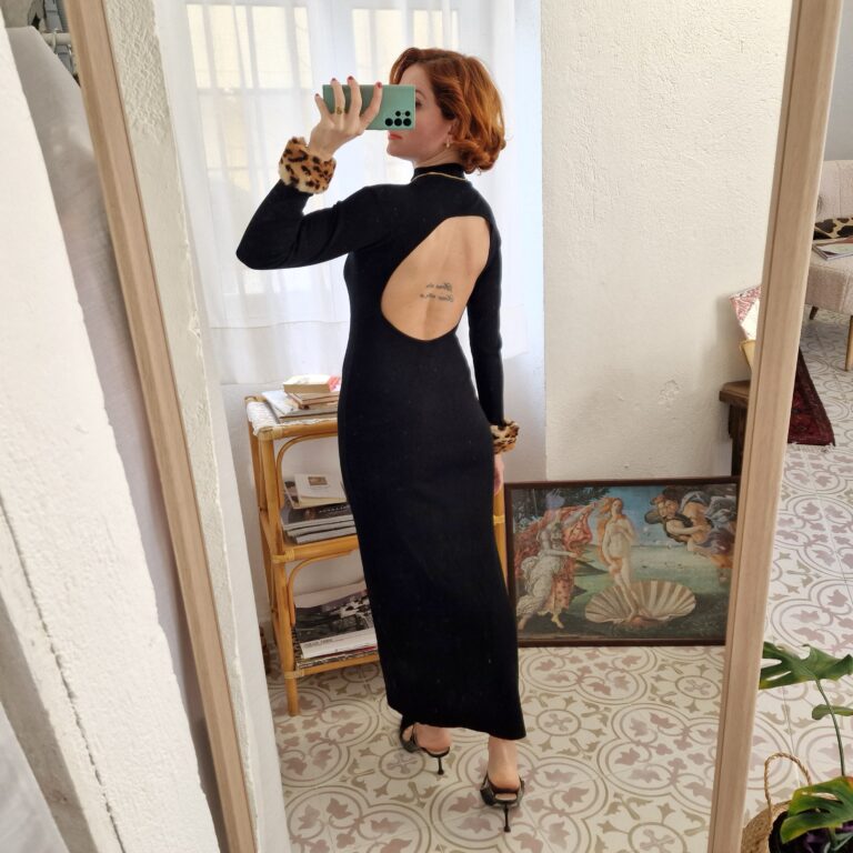 Abito lungo vintage by Blumarine - immagine 3