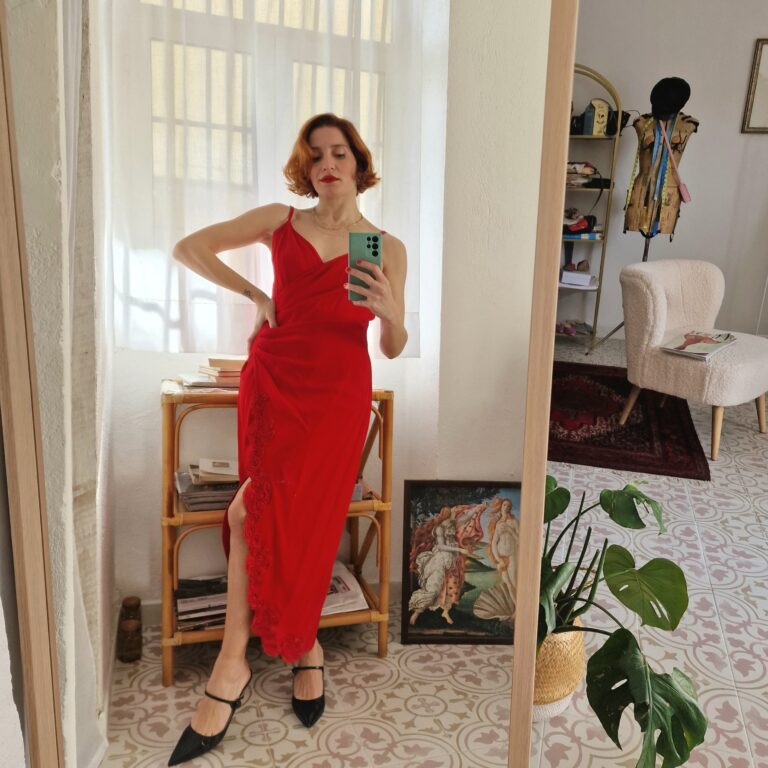 Abito vintage Red passion - immagine 5