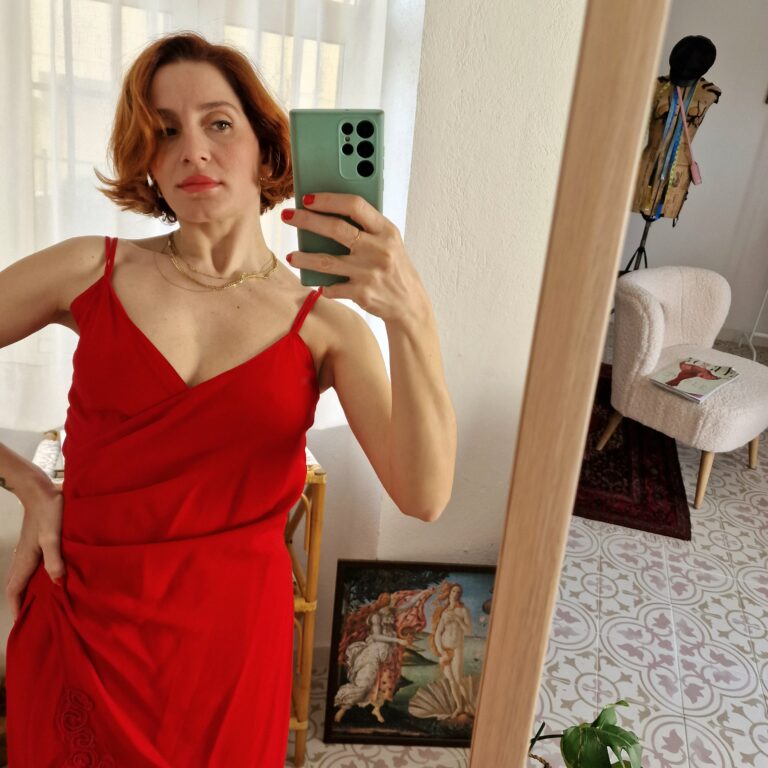 Abito vintage Red passion - immagine 4