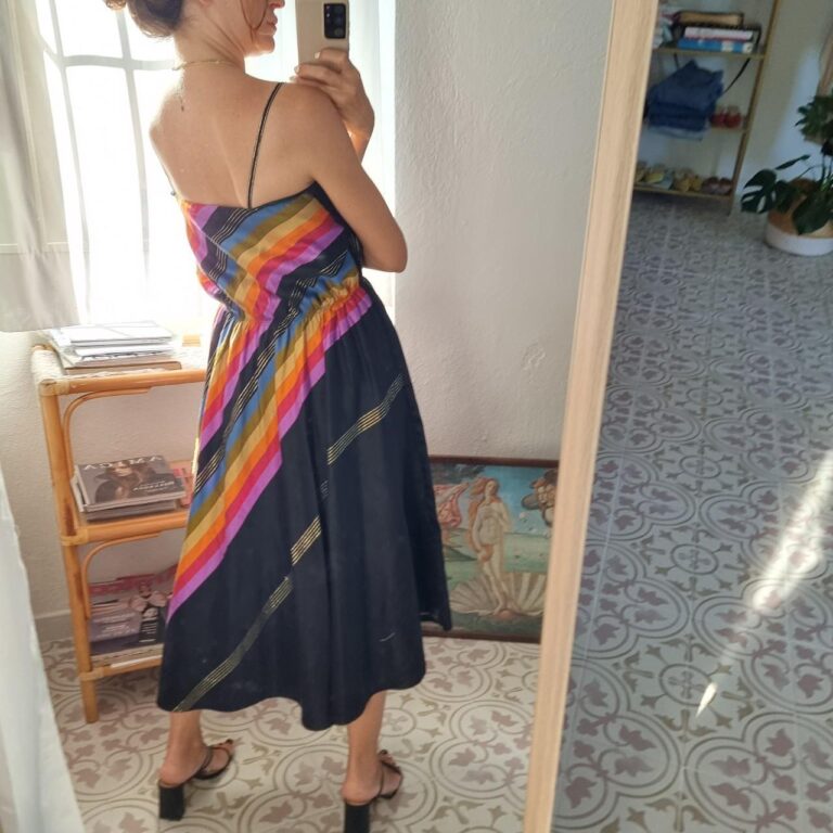 Rainbow vintage dress - immagine 4