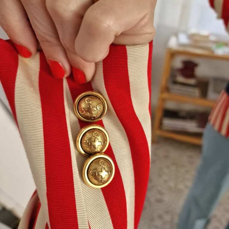 Moschino vintage striped jacket - immagine 6
