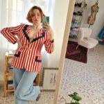 Moschino vintage striped jacket