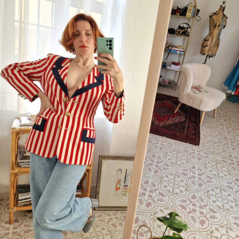 Moschino vintage striped jacket