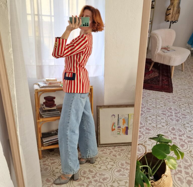 Moschino vintage striped jacket - immagine 11
