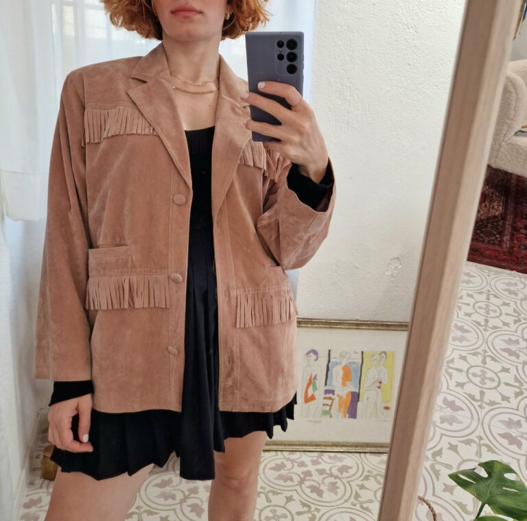 Cowgirl jacket con frange - immagine 2