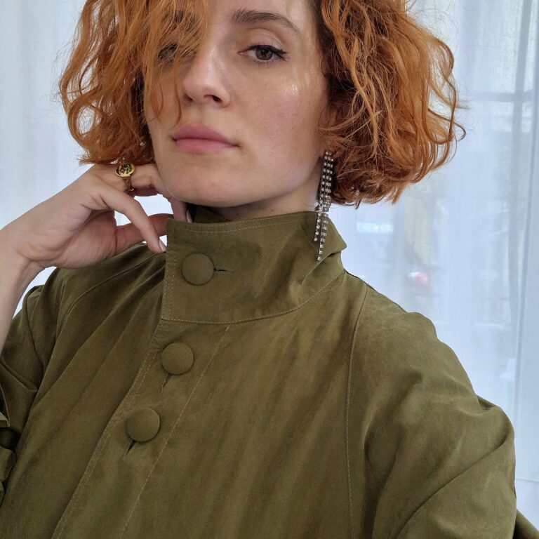 Trench vintage soft oliva - immagine 2