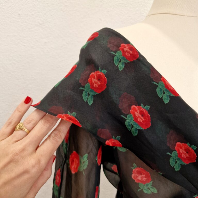 Byblos vintage Organza Silk blouse - immagine 8