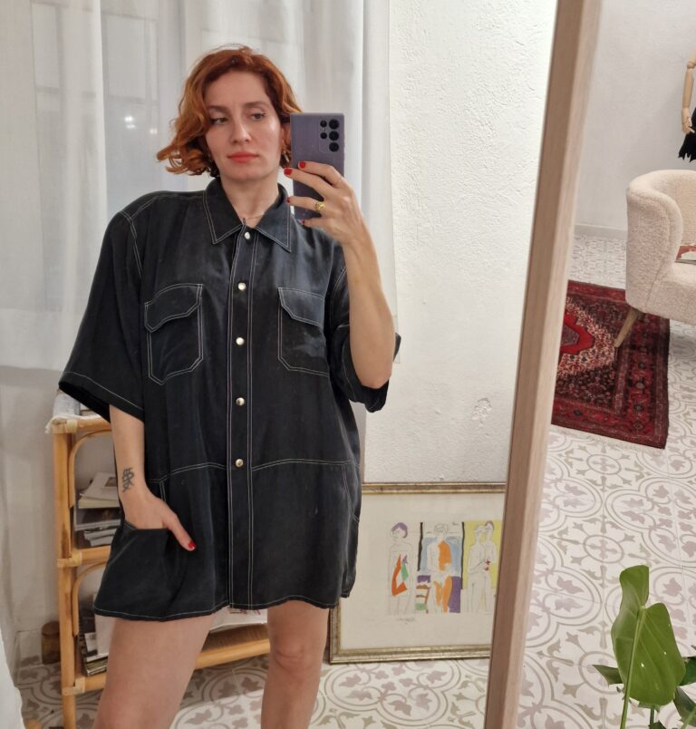 Camicia Pura Seta vintage but new - immagine 5