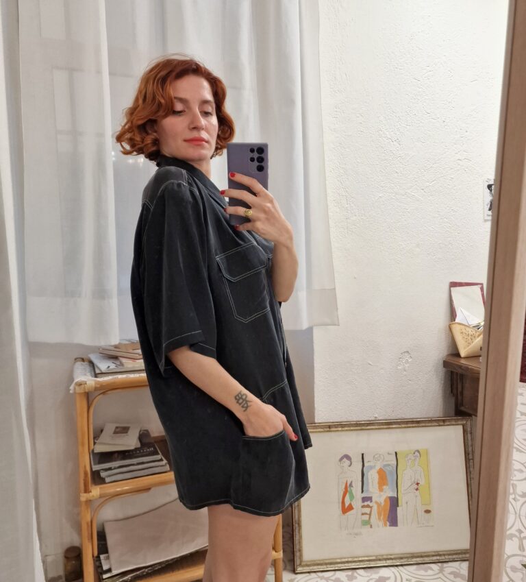 Camicia Pura Seta vintage but new - immagine 3