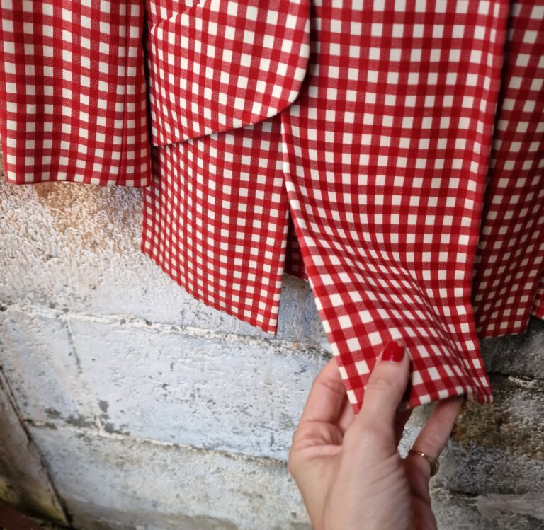 Moschino vintage Jacket pattern vichy - immagine 13