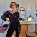Byblos vintage Organza Silk blouse