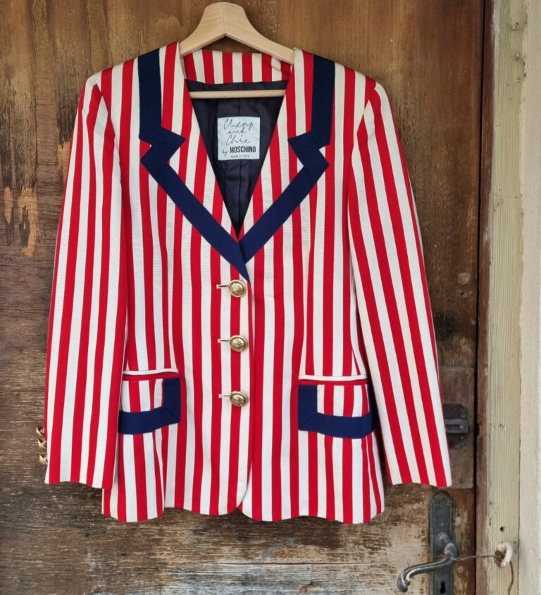 Moschino vintage striped jacket - immagine 2