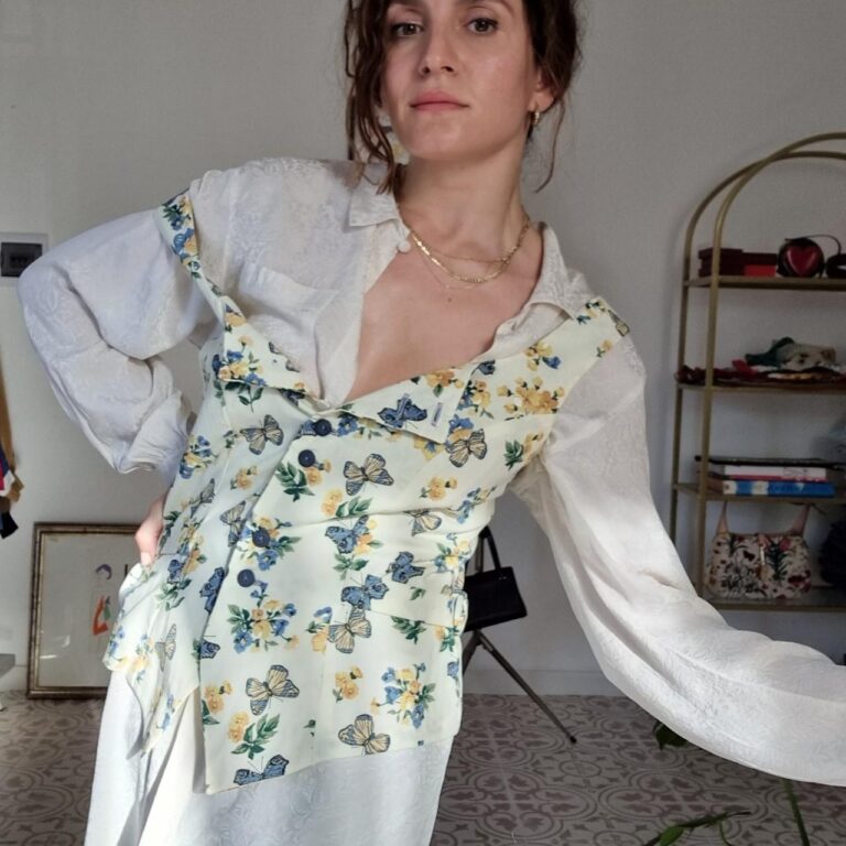 Gilet corpino vintage sartoriale - immagine 9