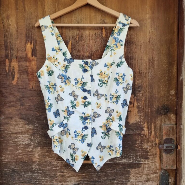 Gilet corpino vintage sartoriale - immagine 7