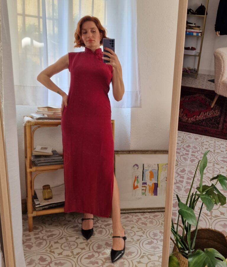 Cheongsam dress Seta