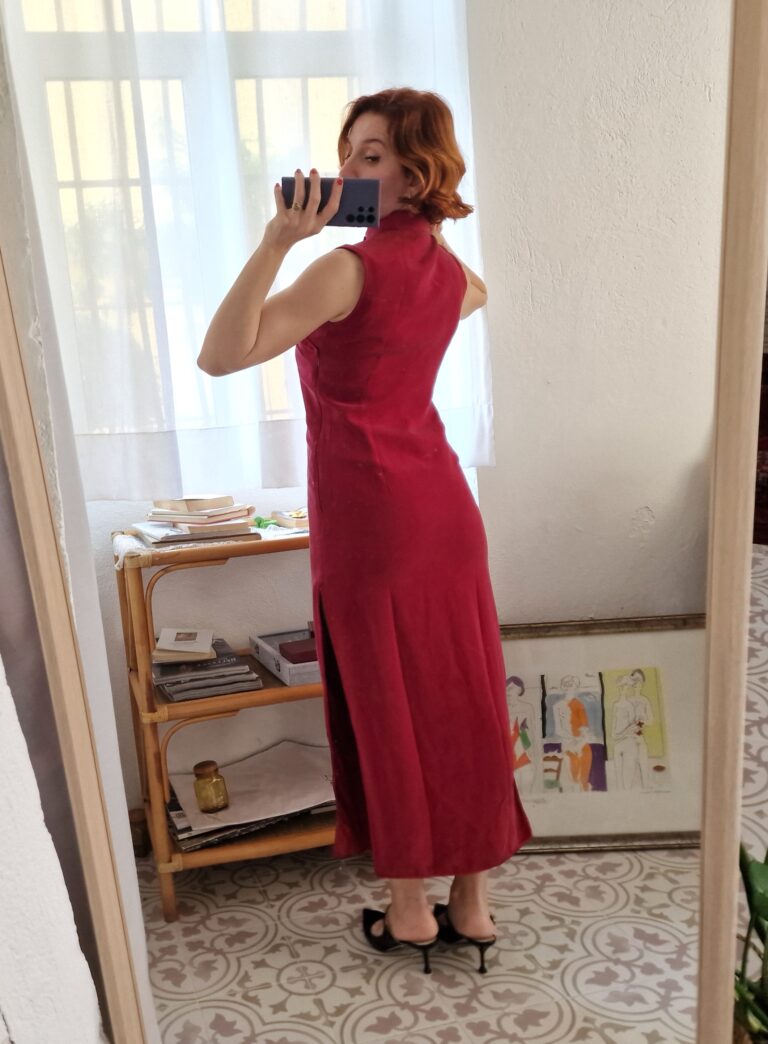 Cheongsam dress Seta - immagine 6