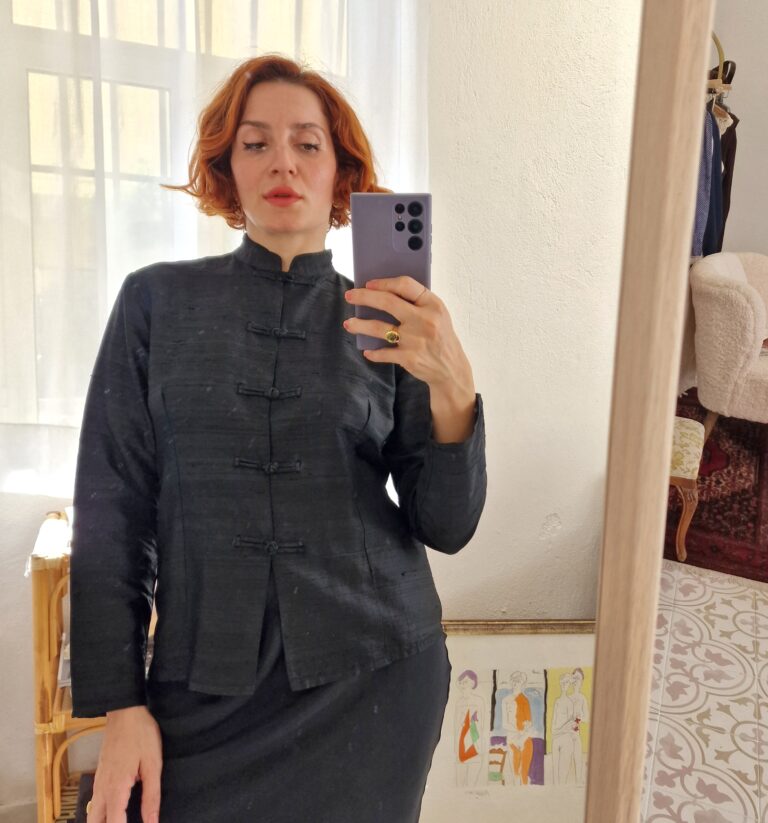 Camicia orientale in Seta - immagine 4