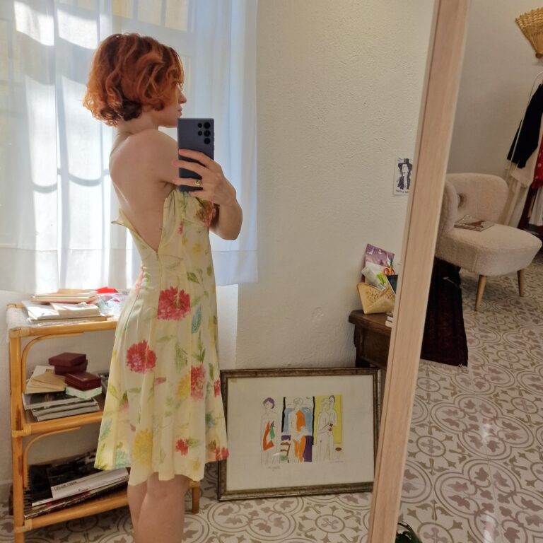Abito vintage Pura Seta - immagine 5