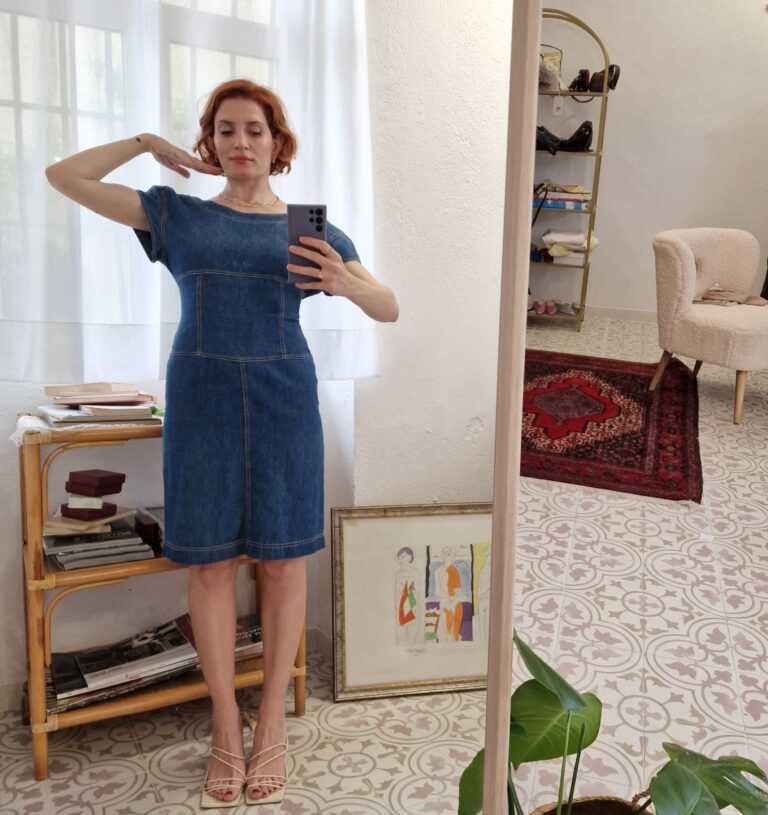 Abito Ferretti jeans vintage - immagine 2