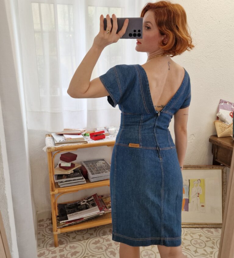 Abito Ferretti jeans vintage - immagine 10