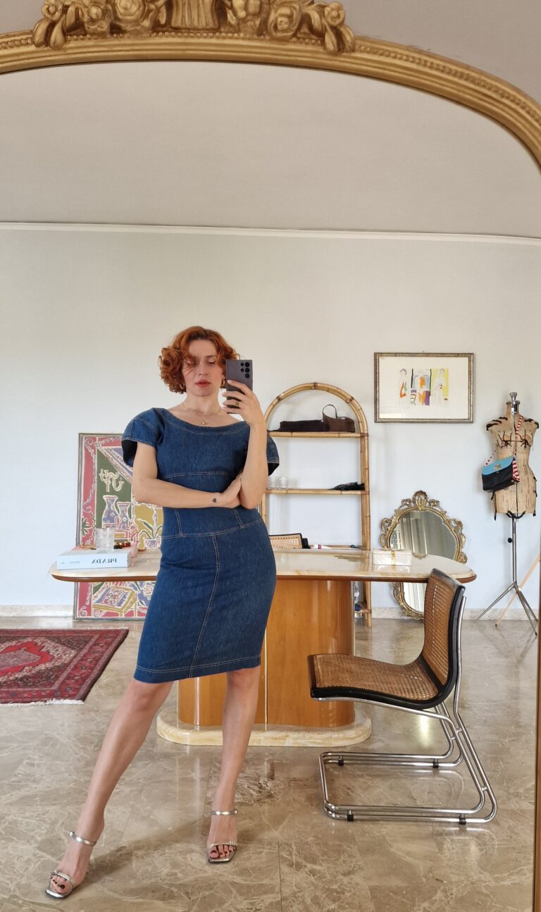 Abito Ferretti jeans vintage
