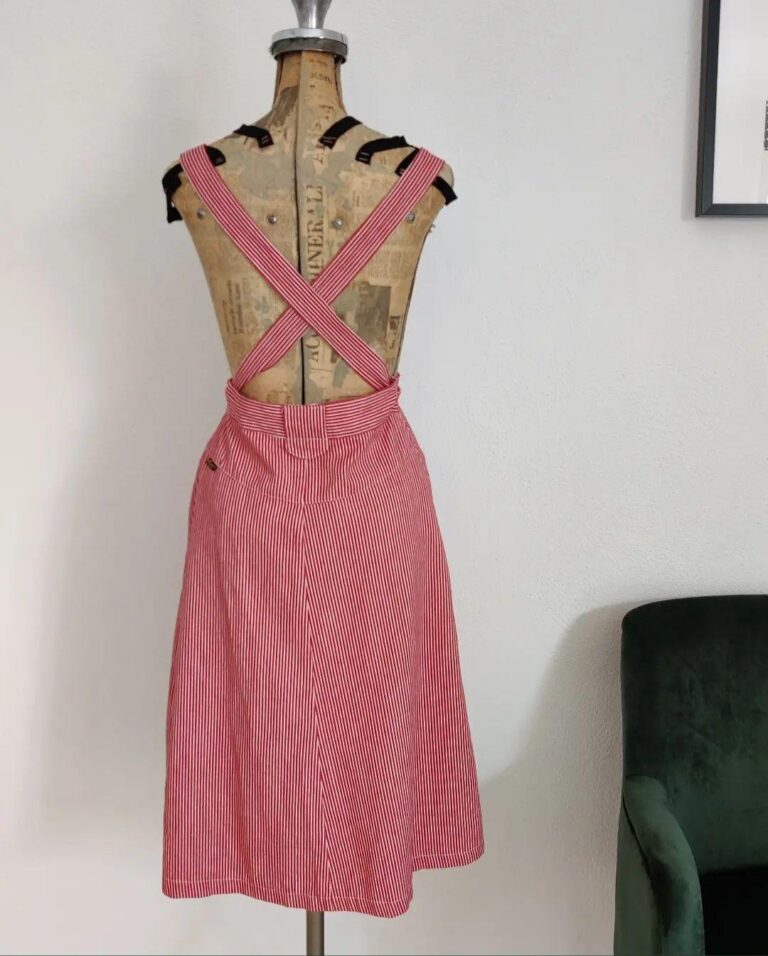 Abito salopette vintage - immagine 6