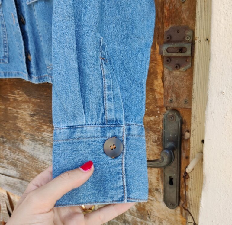 Camicia/ jacket vintage denim - immagine 4