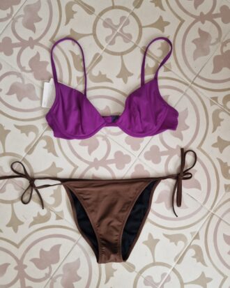 Bikini La Perla Viola & cioccolato