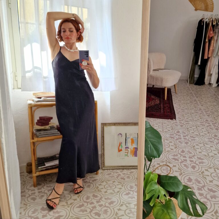 Abito slip dress pura Seta Malizia by La Perla - immagine 7
