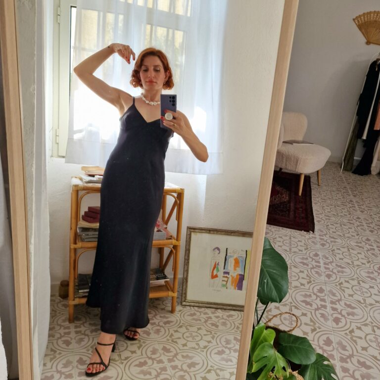 Abito slip dress pura Seta Malizia by La Perla - immagine 8