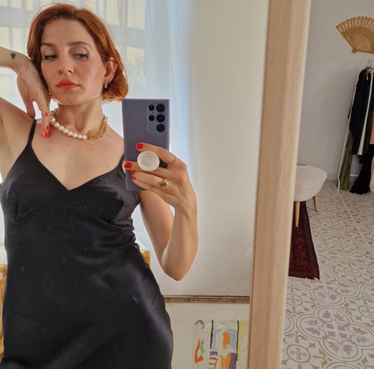 Abito slip dress pura Seta Malizia by La Perla - immagine 4