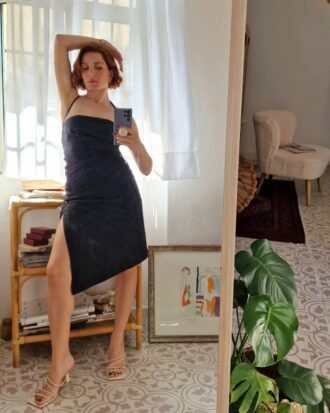 Abito tubolare Seta Grezza by GIGLI