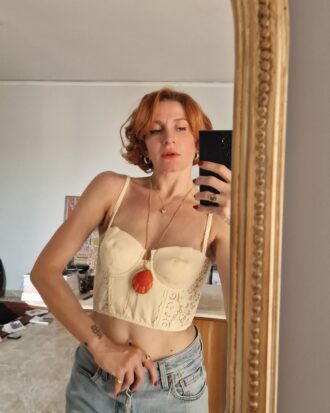 Corsetto Malizia by La Perla Light yellow tg3