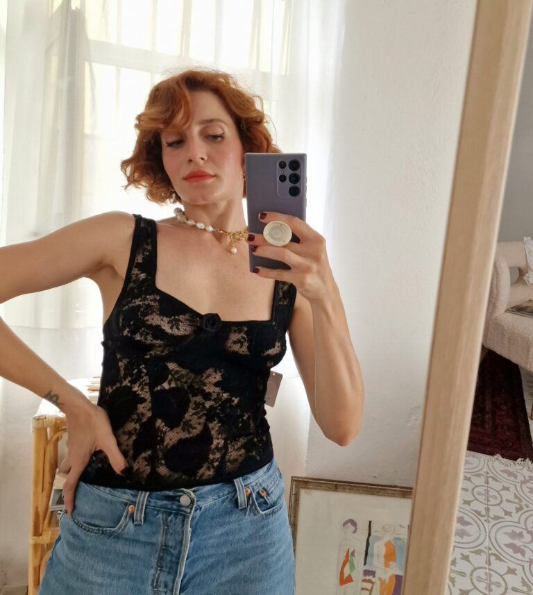 Top sottogiacca by La Perla in pizzo tg2 (40/42) - immagine 7
