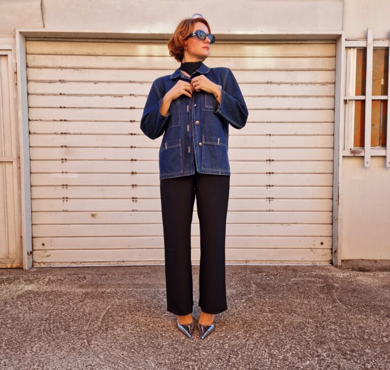 Vintage denim jacket by Krizia - immagine 3