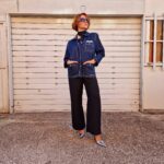 Vintage denim jacket by Krizia
