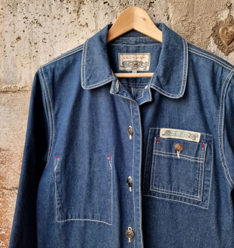 Vintage denim jacket by Krizia - immagine 5