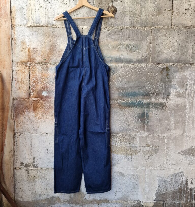 Salopette vintage denim scuro - immagine 4