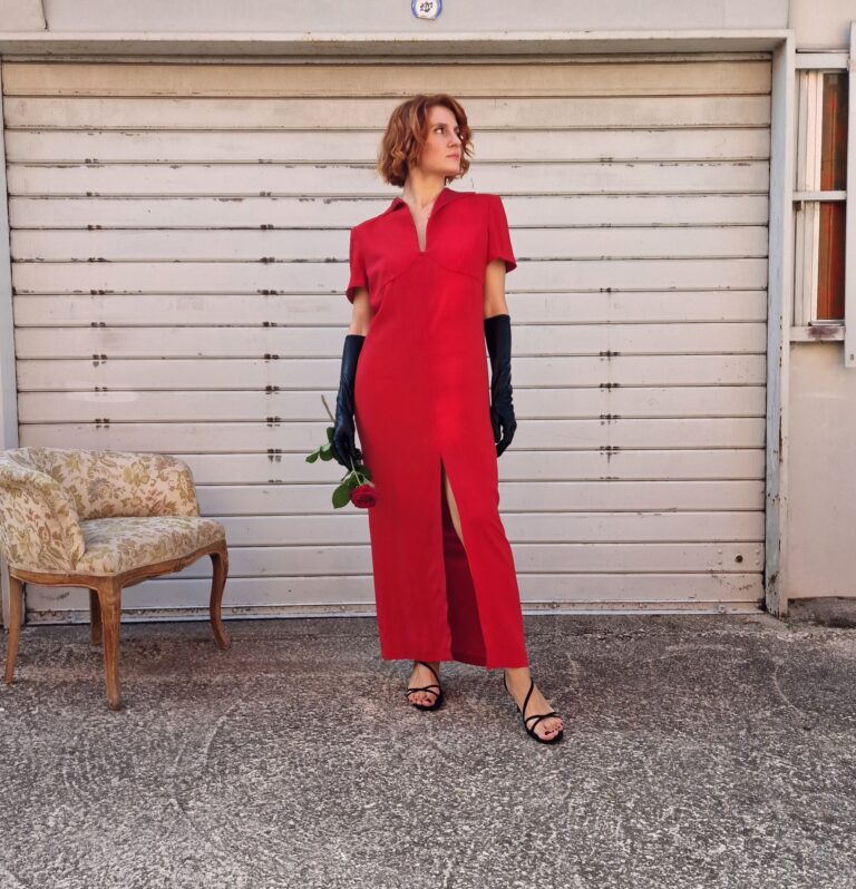 Abito raro vintage sartoria Romano