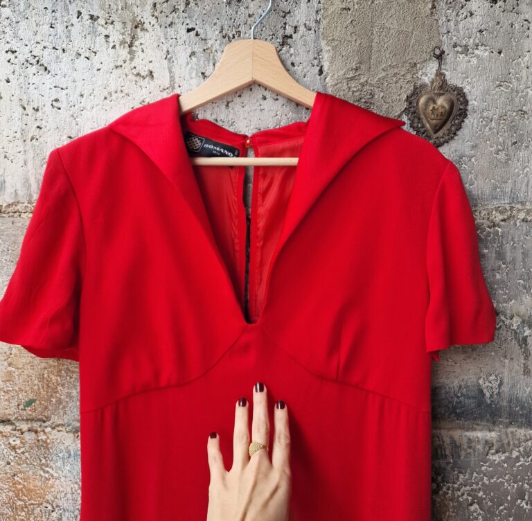 Abito raro vintage sartoria Romano - immagine 7