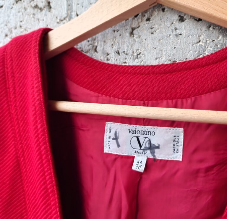 Cappottino rosso vintage by Valentino - immagine 8