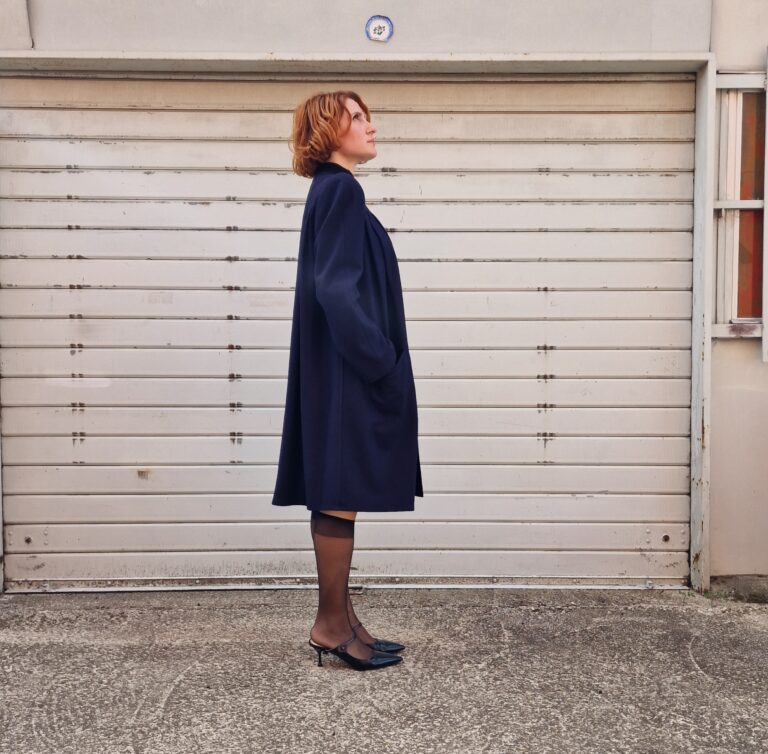 Valentino blu vintage coat - immagine 6