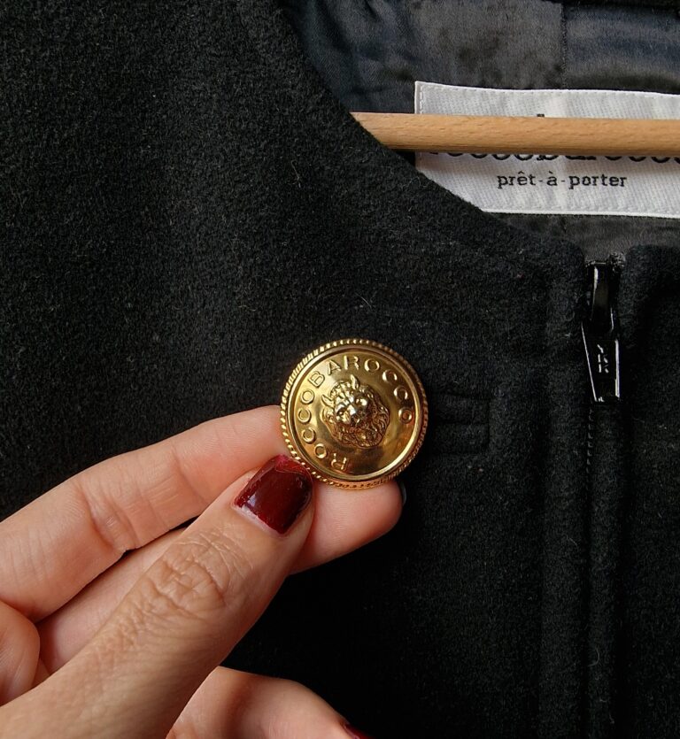 Cappotto Vintage Roccobarocco Prêt-à-porter - immagine 9