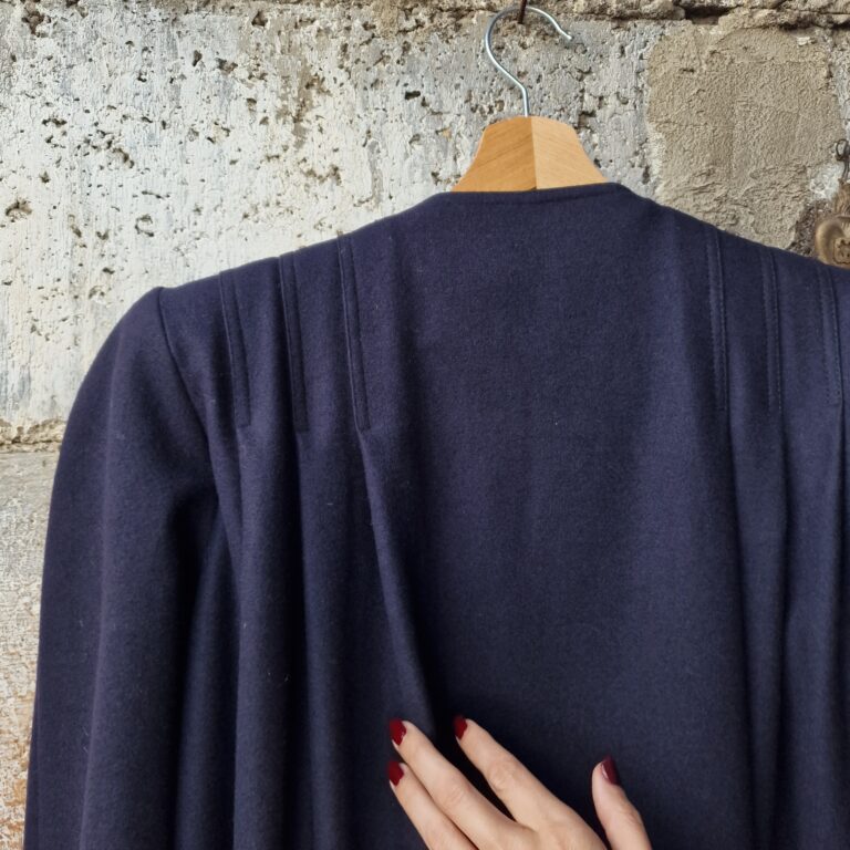 Valentino blu vintage coat - immagine 13