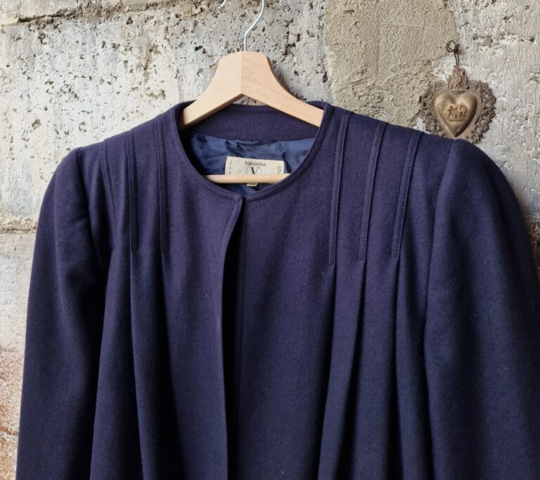 Valentino blu vintage coat - immagine 11