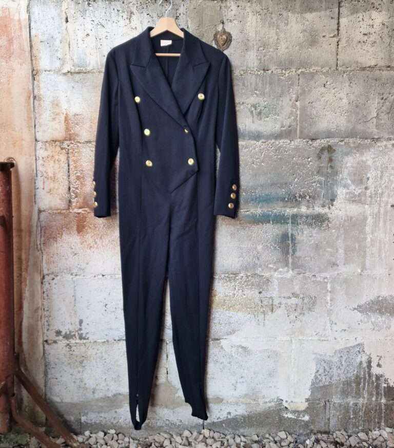 Tuta Byblos nera vintage - immagine 4