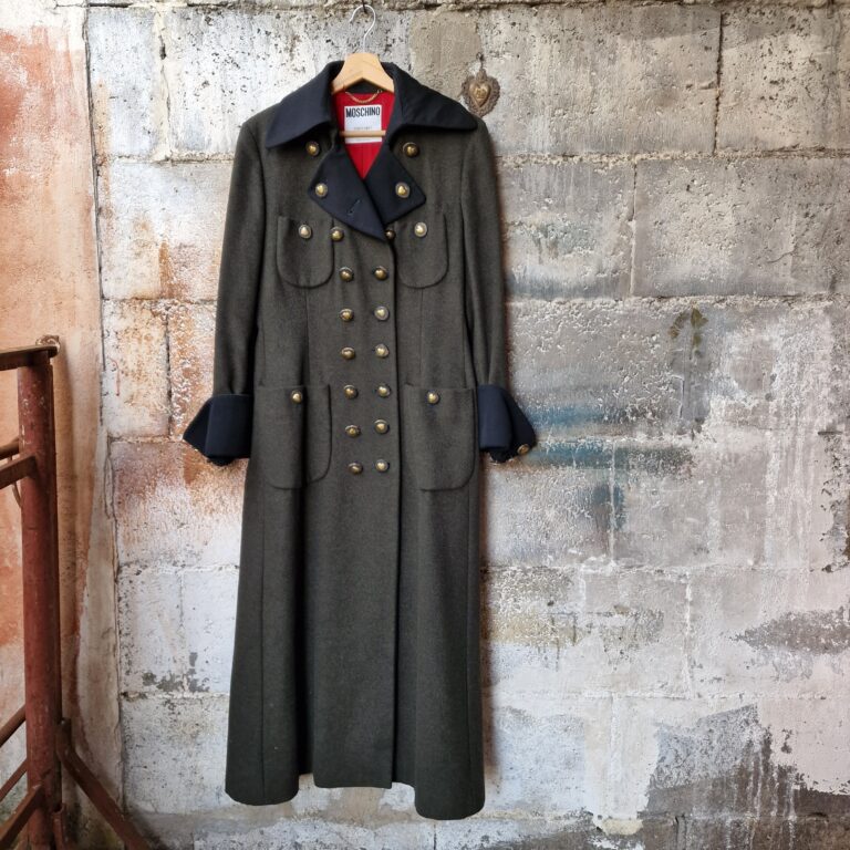 Moschino Couture cappotto vintage da collezione