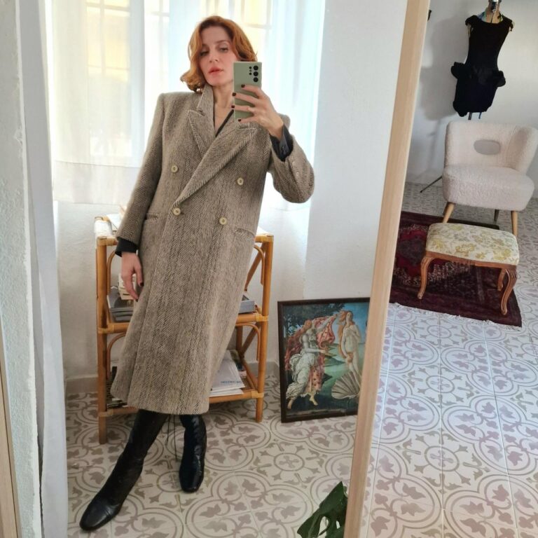 Cappotto vintage sartoriale