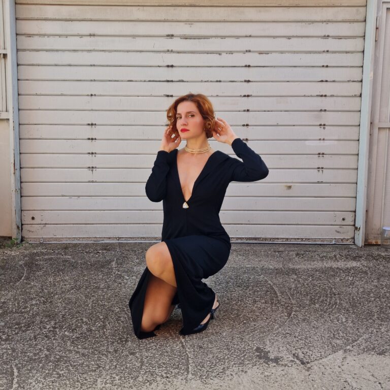 Abito lungo nero Ritmo by La Perla