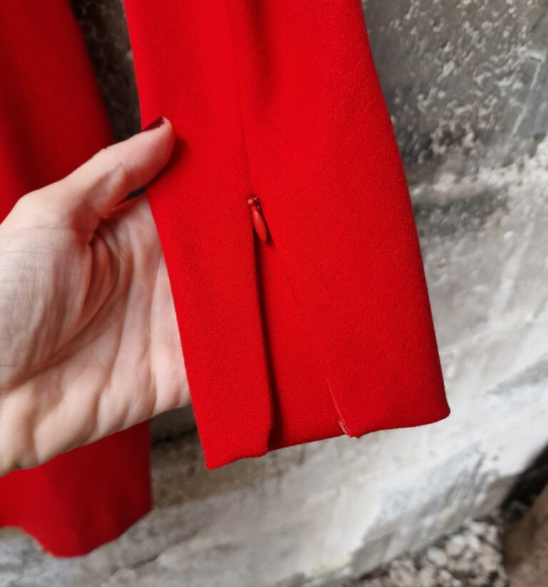 Abito rosso Gianfranco Ferré - immagine 5